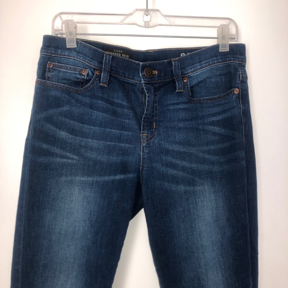 COPY - J. Crew Medium Wash Cropped Reid Jeans Sz … - Picture 4 of 6